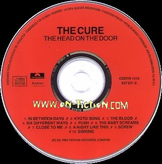 Record Review: The Cure – The Head On The Door GER CD [part 2]