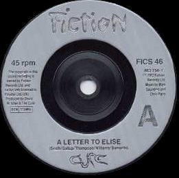 A Letter To Elise - The Cure - On Fiction