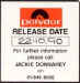Sticker on the Promotional UK black sleeve of 'Close To Me (Mix)' from JC Moglia collection