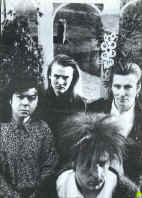 Presence - (L-R) - Laurence Tolhurst - Chris Youdell - Gary Biddles - Alan Burgess (1991- A.J Barrat picture)